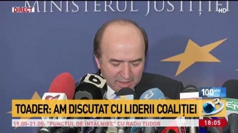 Tudorel Toader, declarații de ultimă oră despre șefa DNA, Laura Codruța Kovesi