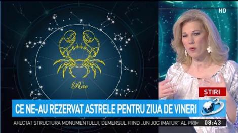Horoscopul zilei, cu Camelia Pătrășcanu. O zodie se îmbpgățește, peste noapte. Când se așteaptă mai puțin este lovit de noroc