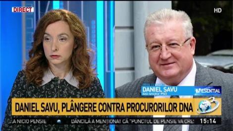 Daniel Savu, pl&acirc;ngere penală &icirc;mpotriva procurorilor DNA