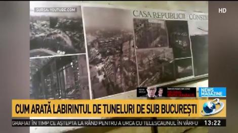 Cum arată labirintul de tuneluri de sub București