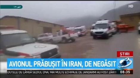 Avionul prăbușit &icirc;n Iran, de negăsit