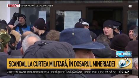 Scandal la Curtea Militiară de Apel, unde se judecă Dosarul Mineriadei, &icirc;n care este judecat Ion Iliescu