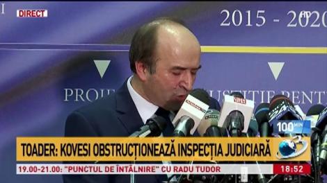 Toader: DNA a blocat activitatea Guvernului