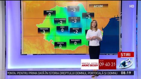 Vremea rea se &icirc;ntoarce. Prognoza meteo pentr următoarele zile