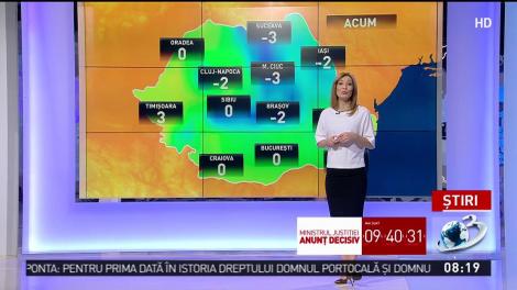 Vremea rea se întoarce. Prognoza meteo pentr următoarele zile