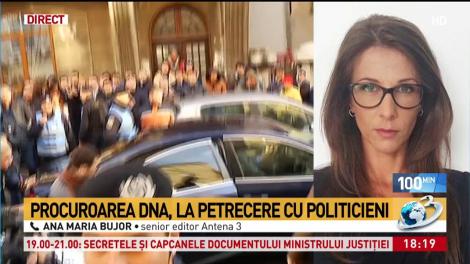 Procuroare DNA, la petrecere cu politicieni
