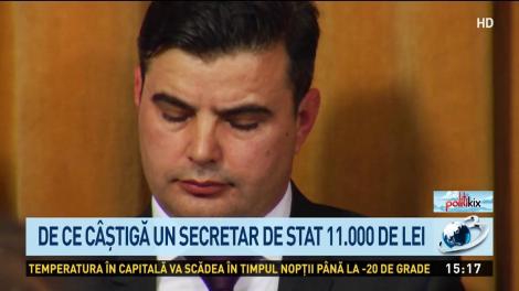 Plătit cu 11.000 de lei pe lună ca să se b&acirc;lb&acirc;ie