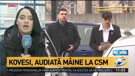 Laura Codruța Kovesi va fi audiată marți la CSM