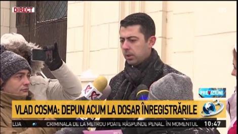 Vlad Cosma: &bdquo;Eram folosit de către Negulescu &icirc;n dosarele cu oameni politici&rdquo;
