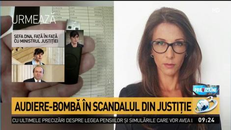 Audiere-bombă &icirc;n scandalul din justiție