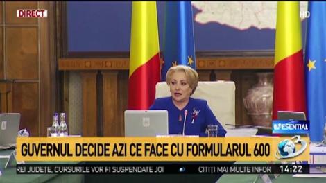 Guvernul, decizii cruciale privind banii românilor. Formularul 600, în dezbatere publică