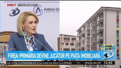 Forum Intact. Gabriela Firea: Primăria Capitalei devine jucător pe piața imobiliară