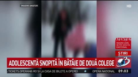 Scene șocante &icirc;n Vaslui. O elevă a fost luată la bătaie de două colege