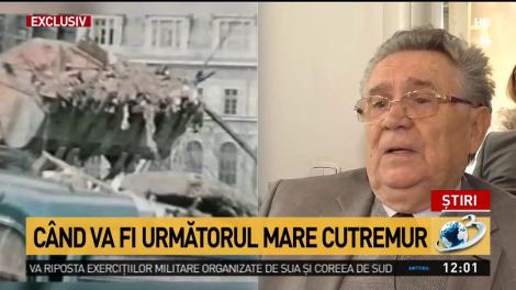 Când va avea loc următorul mare cutremur în România. Gheorghe Mărmureanu a făcut anunțul