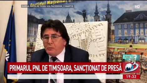 Primarul Timişoarei, Nicolae Robu, boicotat din nou de presă. Jurnaliştii au părăsit sala în care edilul susţinea o conferinţă