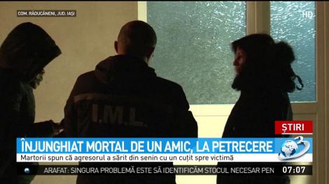 Caz șocant &icirc;n Iași. Un bărbat a fost &icirc;njunghiat mortal de un amic la o petrecere