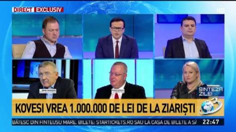 Kovesi vrea 1 milion de lei de la ziariști