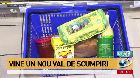 Primăvara aduce un nou val de scumpiri. Cel mai mult vor creşte preţurile la produsele alimentare