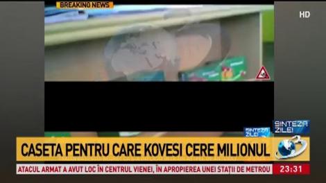 Caseta pentru care Kovesi cere 1 milion de la ziariști