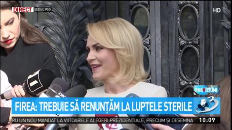 Gabriela Firea, reacție după cercetările DNA la Primărie: Nu am știut. Am aflat de la o postare a unui consilier PNL