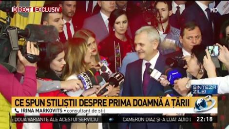 Ce spun stiliștii despre prima doamnă a țării