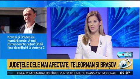 Potop &icirc;n Rom&acirc;nia: 71 de localităţi, afectate de inundații