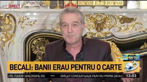 Gigi Becali, după dezvăluirile lui Sebastian Ghiță: „Nu-l cunosc pe Coldea, n-am călcat în curtea SRI niciodată. N-am făcut coadă la Codruța”