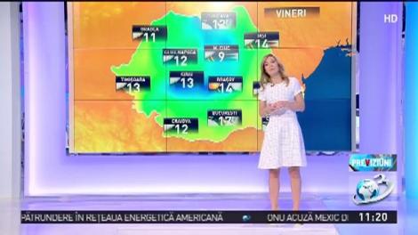 Prognoza meteo pentru sf&acirc;rșitul săptăm&acirc;nii. S&acirc;mbătă, temperaturi de p&acirc;nă la 20 de grade, duminică vin ninsorile