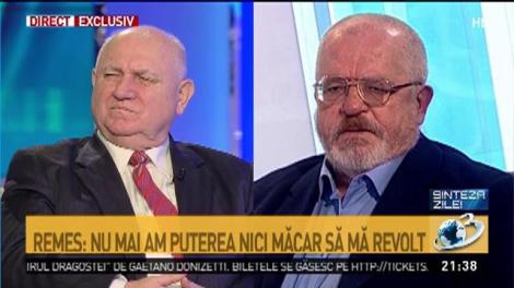Decebal Traian Remeș, interviu de pe patul de spital