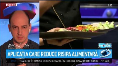 Eroul Zilei: George Jiglău, fondatorul aplicației care reduce risipa alimentară