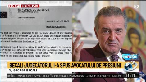 Gigi Becali: A fost ordin din afară ca să fiu condamnat