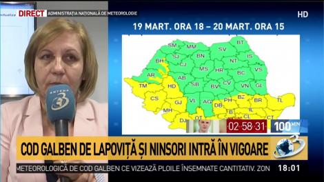 Avertisment de ultimă oră de la meteorologi: Coșmarul de acum începe! Un nou COD emis de ANM intră în vigoare