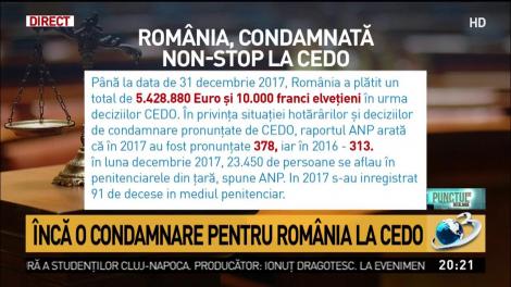 Rom&acirc;nia, condamnată non-stop la CEDO. Țara noastră a plătit amenzi de milioane de euro