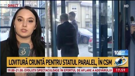 Lovitură cruntă pentru statul paralel, &icirc;n CSM