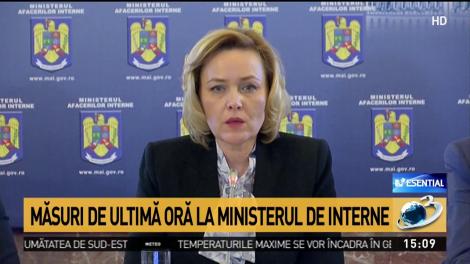 Ministrul de Interne, măsuri de ultimă oră luate din cauza condițiilor meteo periculoase
