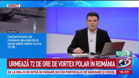 Urmează 72 de ore de vortex polar &icirc;n Rom&acirc;nia. Meteorologii ne avertizează că trebuie să ne pregătim de un episod de iarnă geroasă.