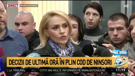 Gabriela Firea, anunț despre situația din București: ”.În perioada următoare, urgența va fi să deszăpezii și străzile secundare”