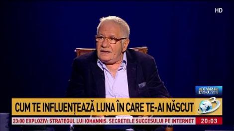 Mihai Voropchievici, despre cum te influențează luna în care te-ai născut: "Cei cu cinci mișcă lumea din toate punctele de vedere"