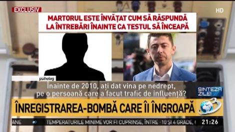 Noi acuzații pentru DNA Ploiești. &Icirc;nregistrarea care arată cum era măsluit testul poligraf