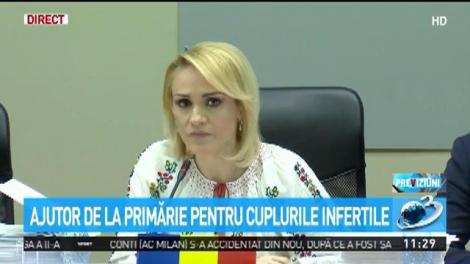 Gabriela Firea: 2000 de lei, bani pentru analize în timpul sarcinii