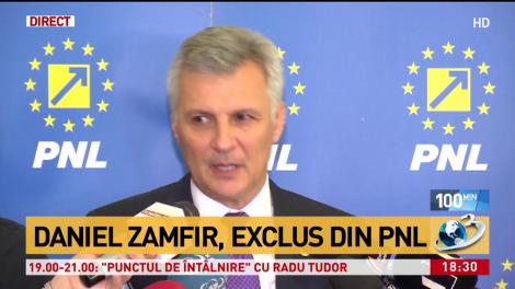 Daniel Zamfir, primele declarații după ce a fost exclus din PNL: „Mi s-a spus  că am deviat de la linia partidului”