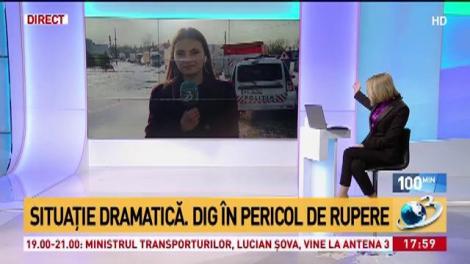 Situaţie dramatică &icirc;n Teleorman. Zeci de gospodării sunt sub ape