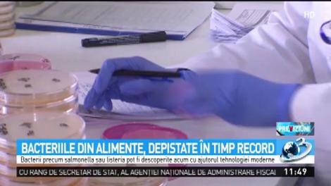 Rom&acirc;nia are cea mai nouă metodă de evaluare a alimentelor. Bacteriile, depistate &icirc;n timp record