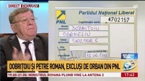 Corneliu Dobrițoiu, reacție la afirmația lui Orban că nu ar fi fost niciodată membru PNL: &bdquo;Eu nu am fost impostor. Aceea e dovada&rdquo;