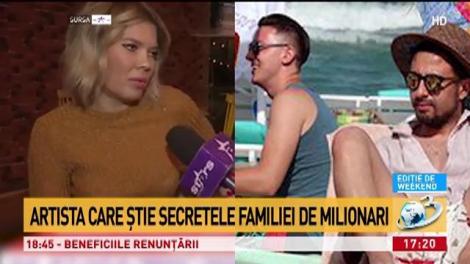 Artista care știe secretele familiei de milionari