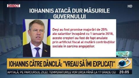 Iohannis, critici dure pe legea salarizării
