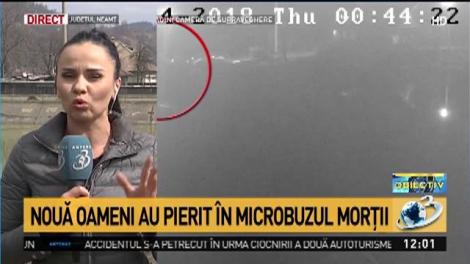 ACCIDENT VIIȘOARA. Primele imagini cu momentul accidentului din Neamț, în care și-au găsit sfârșitul nouă oameni