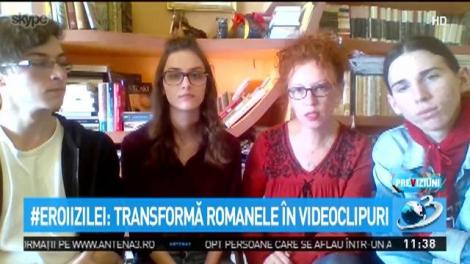 Eroul Zilei: Profesoara care transformă romanele &icirc;n videoclipuri, reușind să-și motiveze elevii să citească