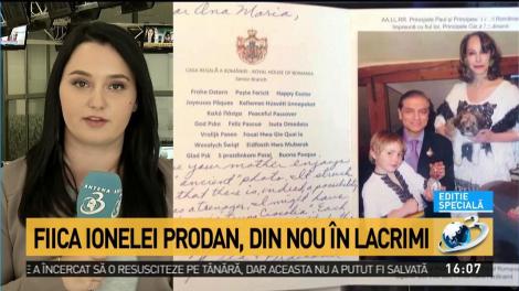 Anamaria Prodan, din nou în lacrimi. Ce scrisoare a primit fiica Ionelei Prodan