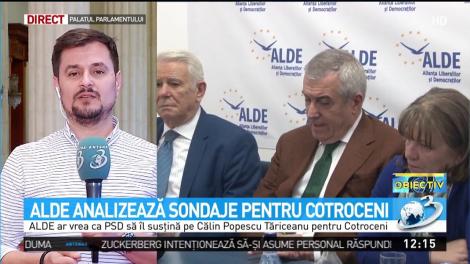 Tăriceanu se &icirc;ncălzește pentru prezidențial. ALDE analizează sondaje pentru Cotroceni